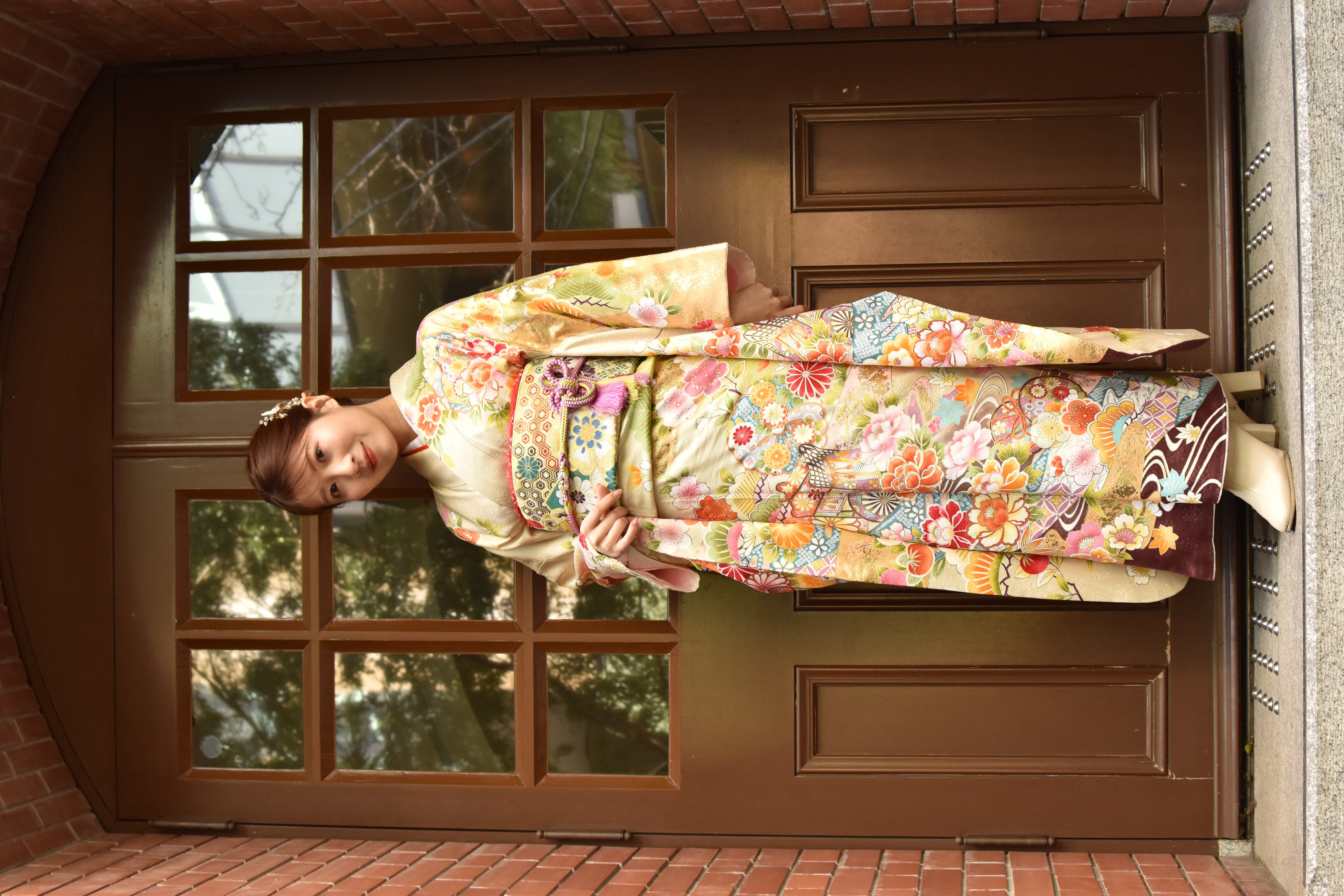 ※ブーツはモデル私物