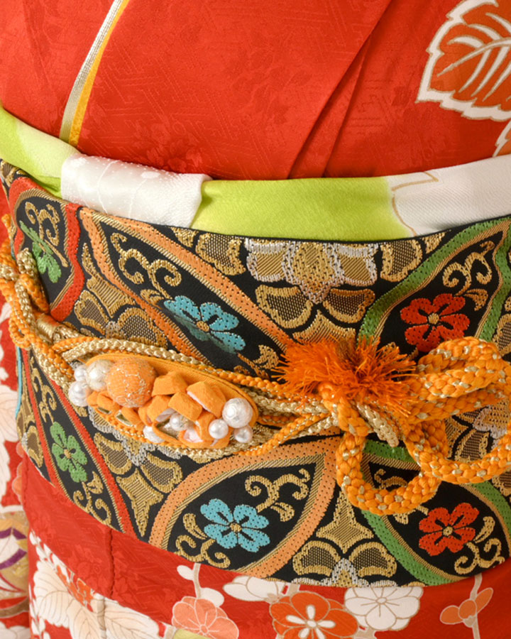 振袖レンタル 一流染匠【菱健】特選本手加工京友禅お振袖 【彩栄】特選